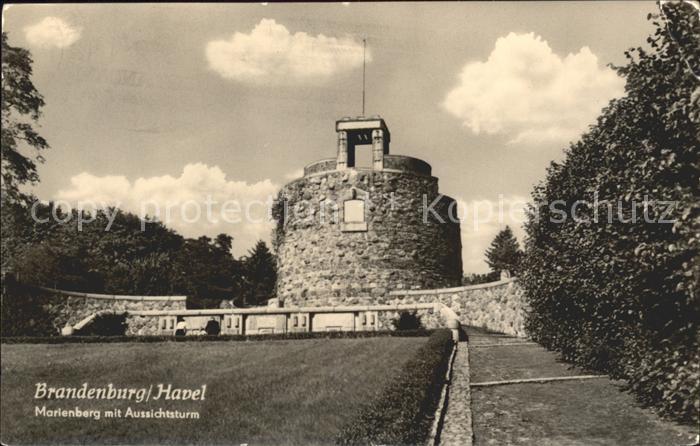 Brandenburg Havel Marienberg Aussichtsturm