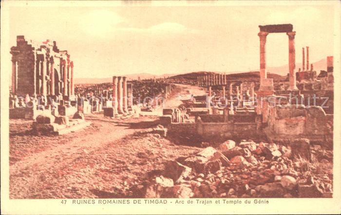 Timgad Ruines Romaines