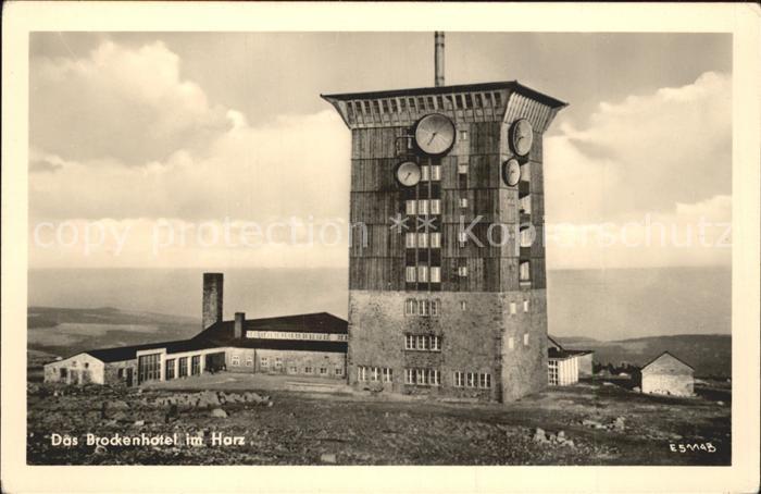 Brocken Harz Brockenhotel