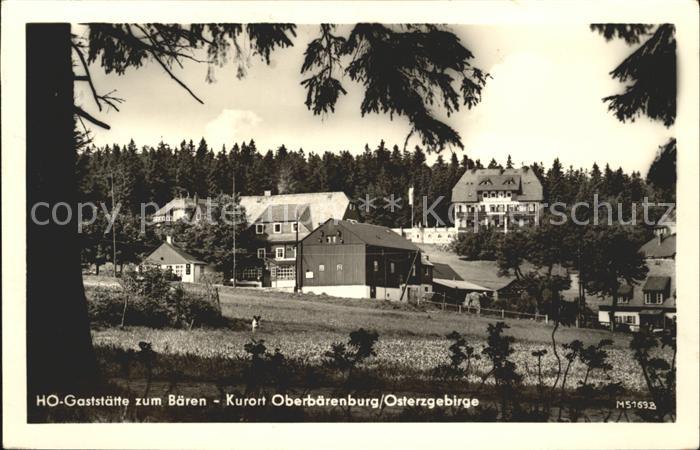 Erzgebirge Region Oberb?rensburg HO Gastst?tte zum B?ren