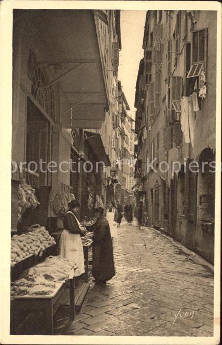 Nice Alpes Maritimes Rue de Bouchers