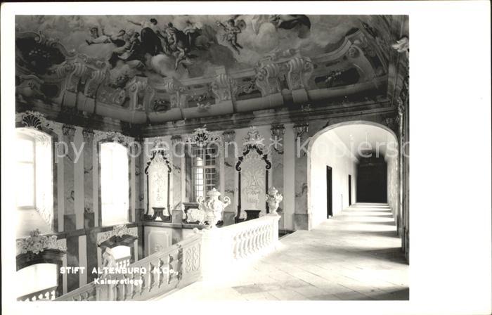 Horn Niederoesterreich Stift Altenburg Kaiserstiege