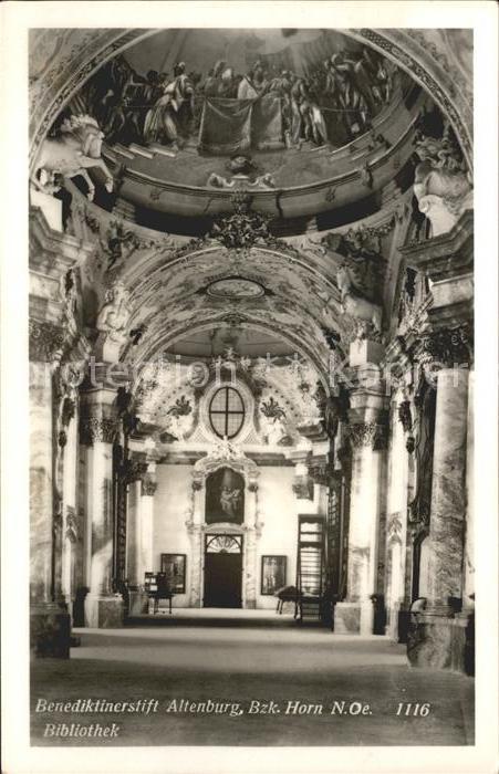 Horn Niederoesterreich Stift Altenburg Bibliothek