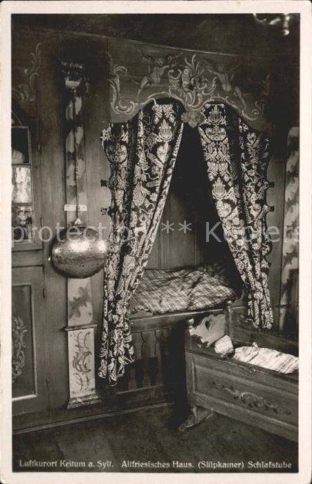 Keitum Sylt Altfriesisches Haus Schlafstube