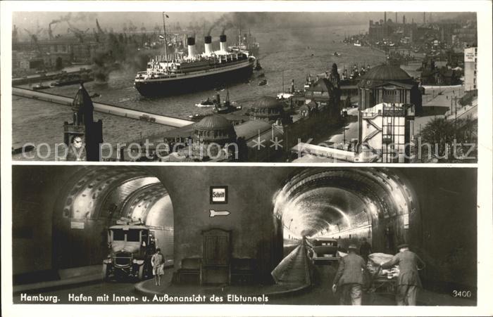 HAMBURG  CITY Elbtunnel Steinw?rder