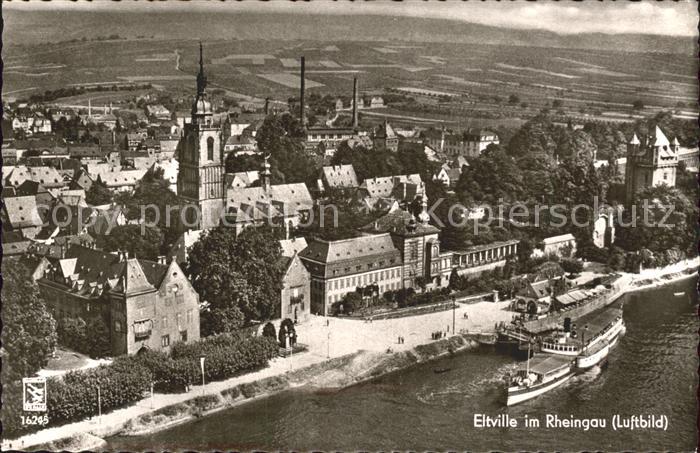 Eltville Rhein Fliegeraufnahme