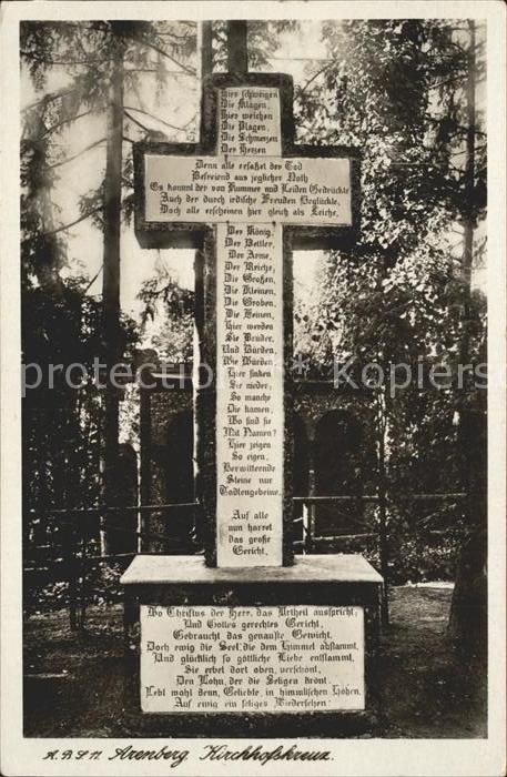 Arenberg Koblenz Kirchhofkreuz