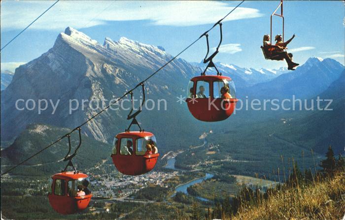 Banff Canada Cablecar Mount Norquay