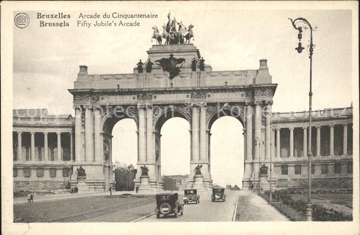 Bruxelles Bruessel Arcade du Cinquantenaire