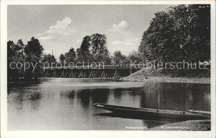 Plittersdorf Rastatt Altrheinbruecke