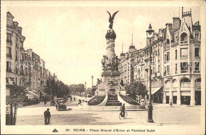 Reims Champagne Ardenne Place Douet D`Erlon