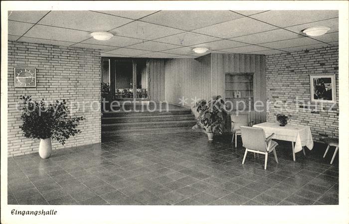 Unsen Erholungsheim des Hamburger Schulvereins Eingangshalle