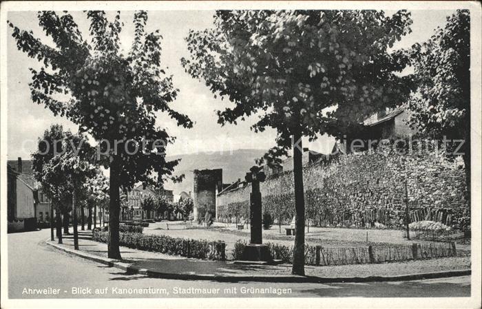 Ahrweiler Grafschaft Kanonenturm Stadtmauer