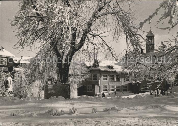 Oberhof Thueringen HO Hauptgaststaette