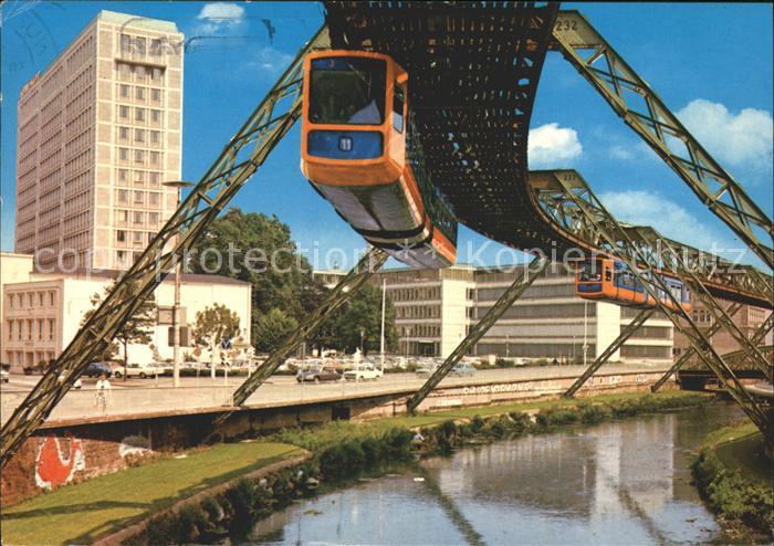 WUPPERTAL NRW Schwebebahn