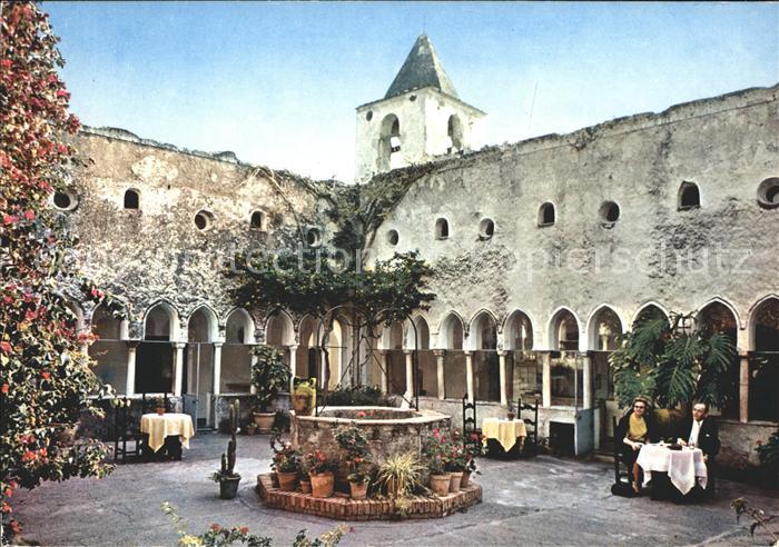 Amalfi Hotel Luna Innenhof Kreuzgang