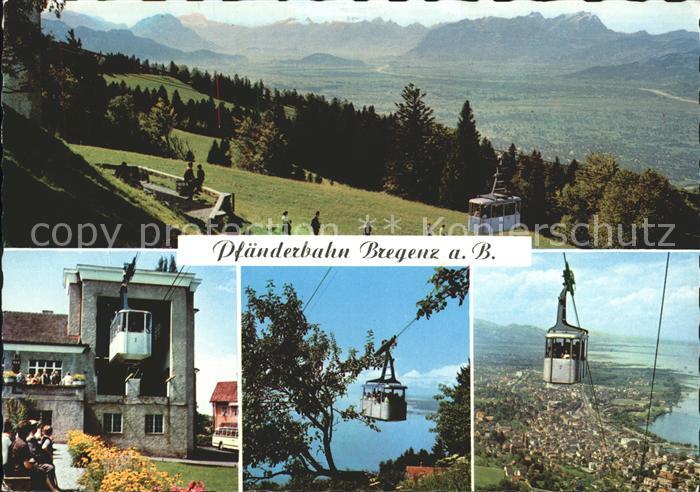 Bregenz Vorarlberg Pfaenderbahn