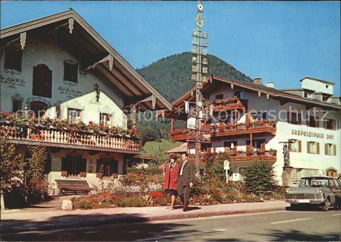 Ruhpolding Bayern Maibaum