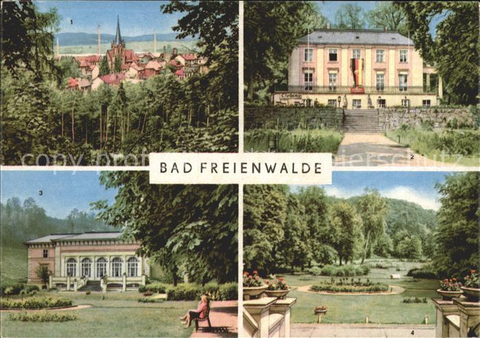 Bad Freienwalde Puschkinhaus Kurhaus Kurpark