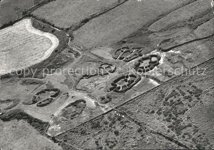 Madron Zennor Chysauster Ancient Village Fliegeraufnahme