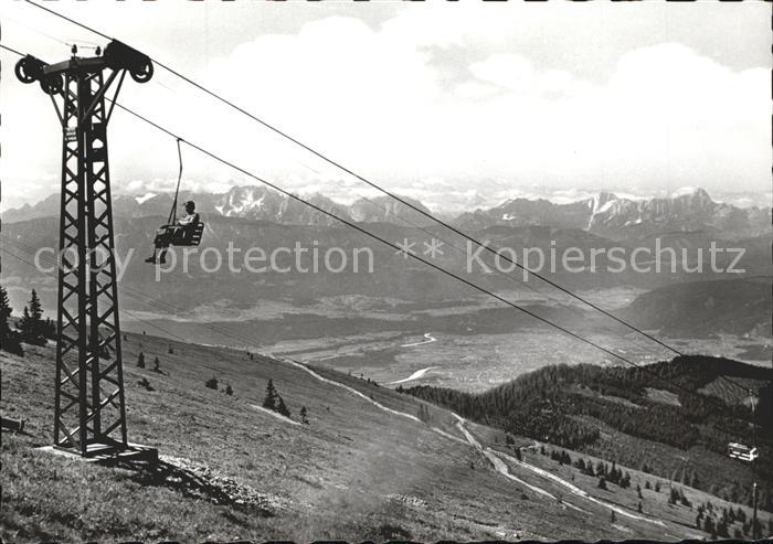 Gerlitzen Sessellift Julische Alpen