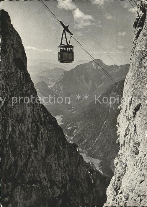 Ruhpolding Bayern Seilbahn Rauschbergbahn