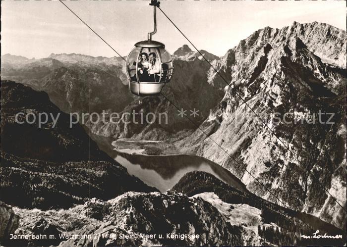 Watzmann Jennerseilbahn Koenigsee