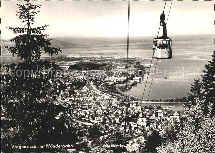 Bregenz Vorarlberg Pfaenderbahn
