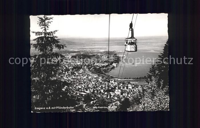 Bregenz Vorarlberg Pfaenderbahn