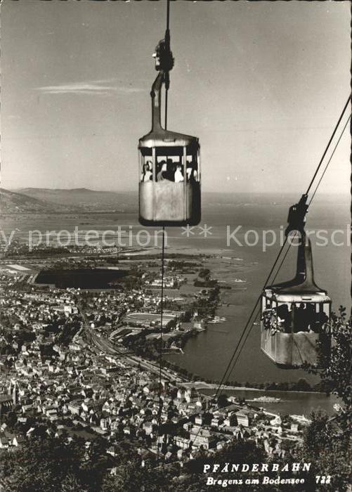Bregenz Vorarlberg Pfaenderbahn