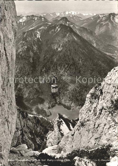 Ruhpolding Bayern Rauschbergbahn