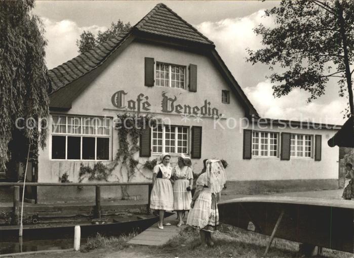 Spreewald Cafe Venedig Tracht
