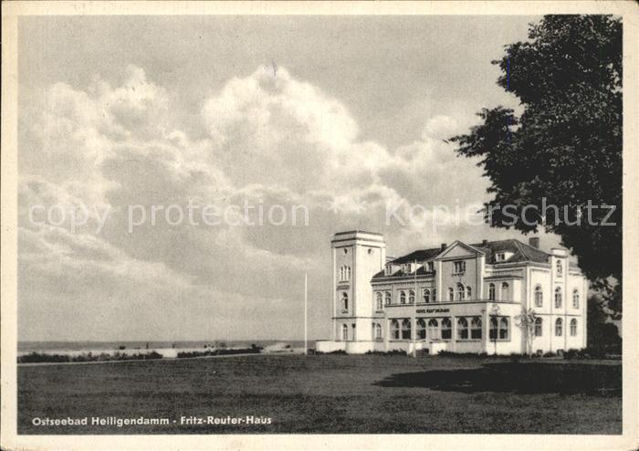 Heiligendamm Ostseebad Fritz Reuter Haus