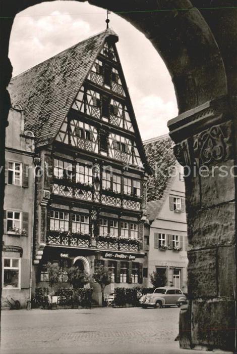 Dinkelsbuehl Hotel Deutsches Haus