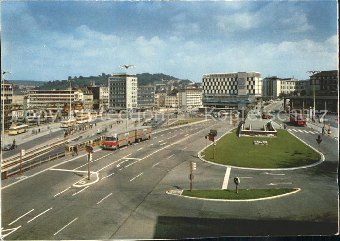 WUPPERTAL NRW Doeppersberg Strassenbahn Busse
