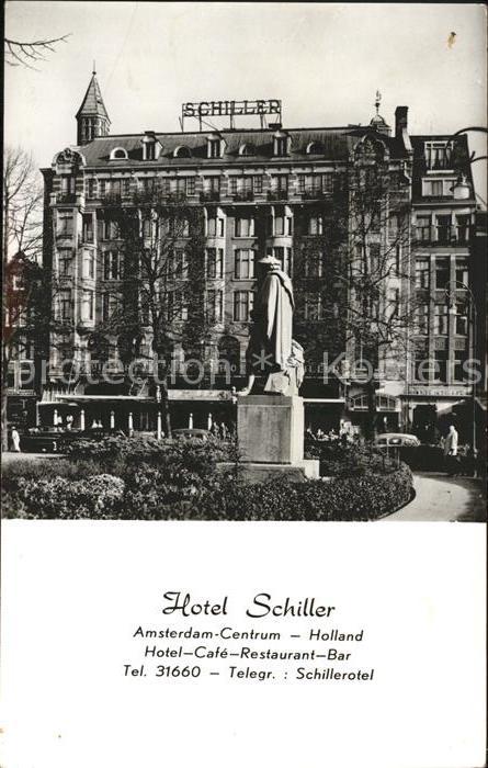 Amsterdam Niederlande Hotel Schiller