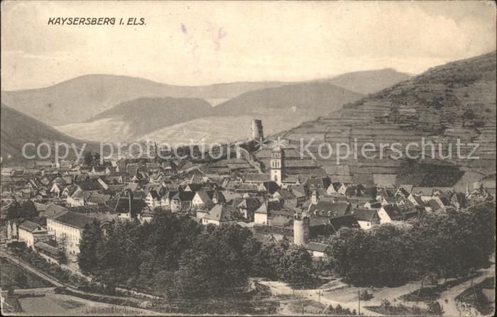 Kaysersberg Haut Rhin Ortsansicht