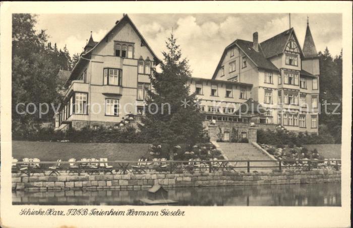 Schierke Harz Ferienheim Hermann Gieseler