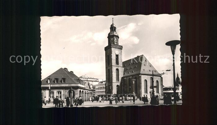 Frankfurt Main Hauptwache Katharinenkirche