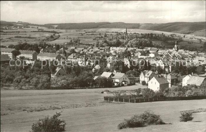 Koenigsee Thueringen Ortsansicht