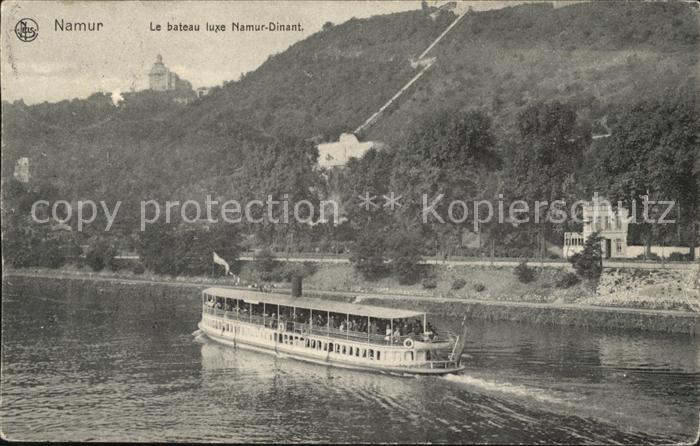 Namur Wallonie Le bateau luxe Namur Dinant
