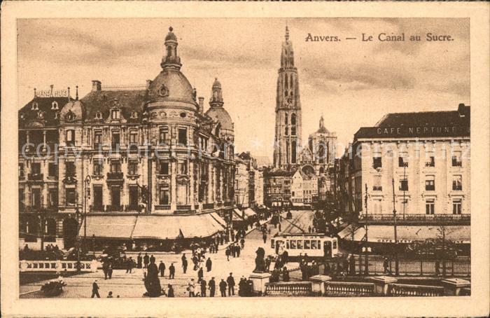 Anvers Antwerpen Le Canal au Sucre