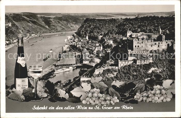 St Goar Wein Burg Rheinfels
