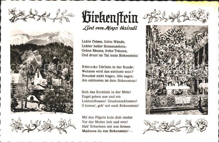 Birkenstein Lied von Msgr Haindl
