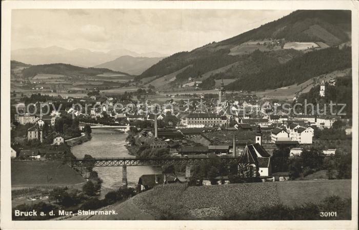Bruck Mur Ortsansicht