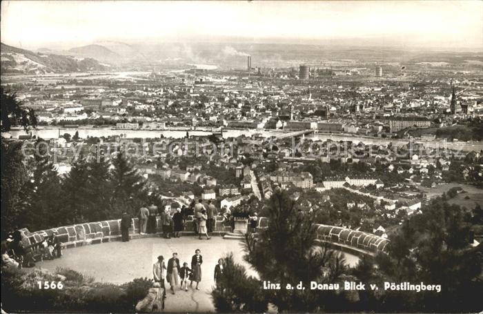 Linz Donau Blick Poestlingberg