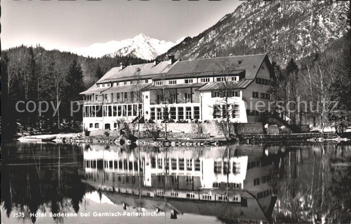 GARMISCH-PARTENKIRCHEN Bayern Hotel Badersee