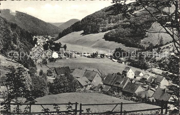 Sieber Herzberg am Harz Osterode Niedersachsen Ortsansicht