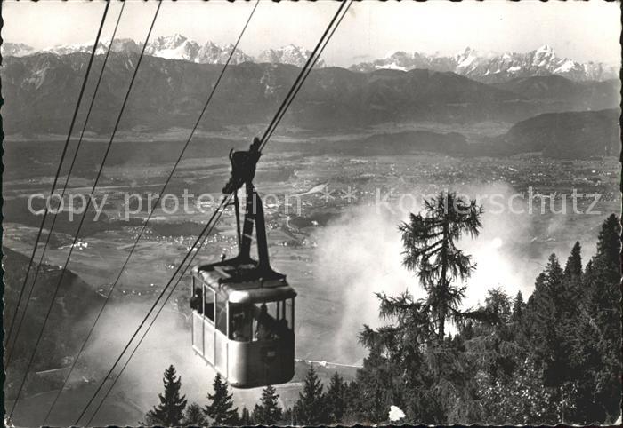 Ossiachersee Kaenzelbahn Blick Julische Alpen