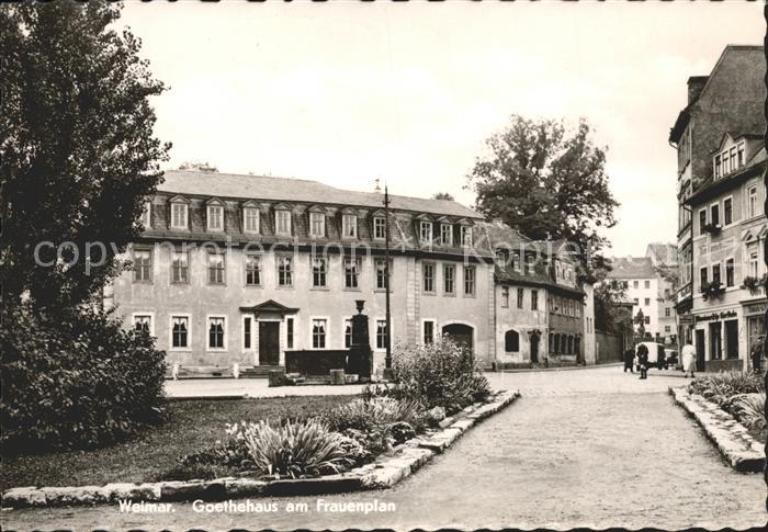 Weimar Thueringen Goethehaus Frauenplan
